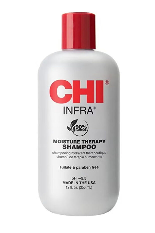 CHI Infrared Moisture Balancing Sulfate-Free Shampoo for Unisex, 355ml