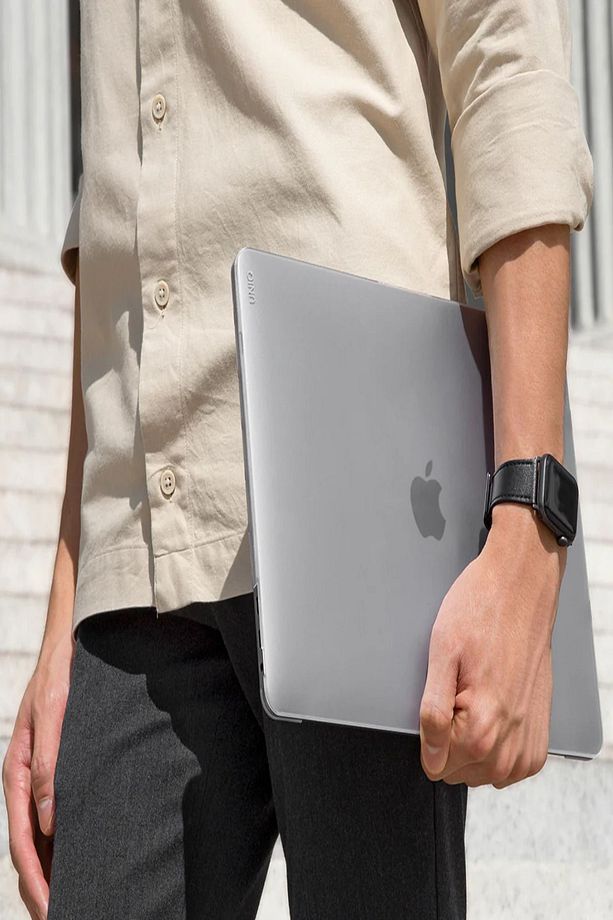Apple Macbook Pro 14 inç M4/Pro/Max A3401 A3112 A3185 Uyumlu Kılıf Claro Mat Koruyucu Kapak - 5