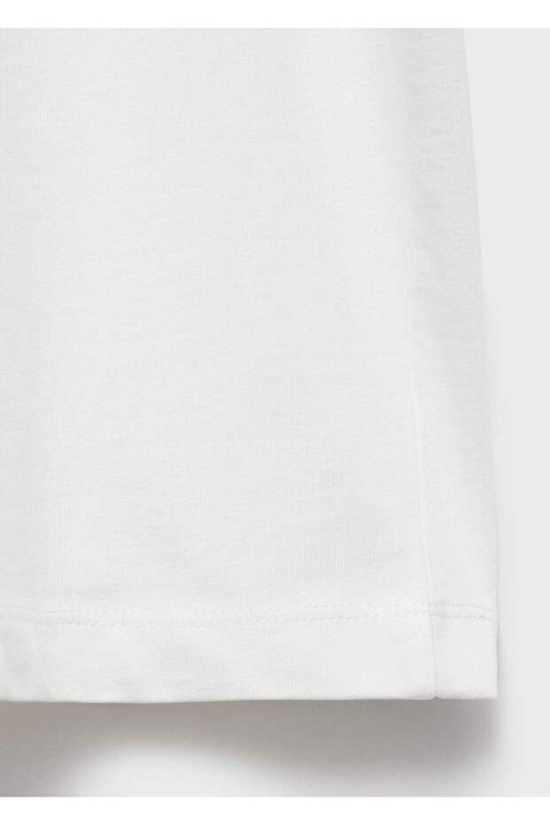 %100 pamuklu rahat kesim tişört - 6