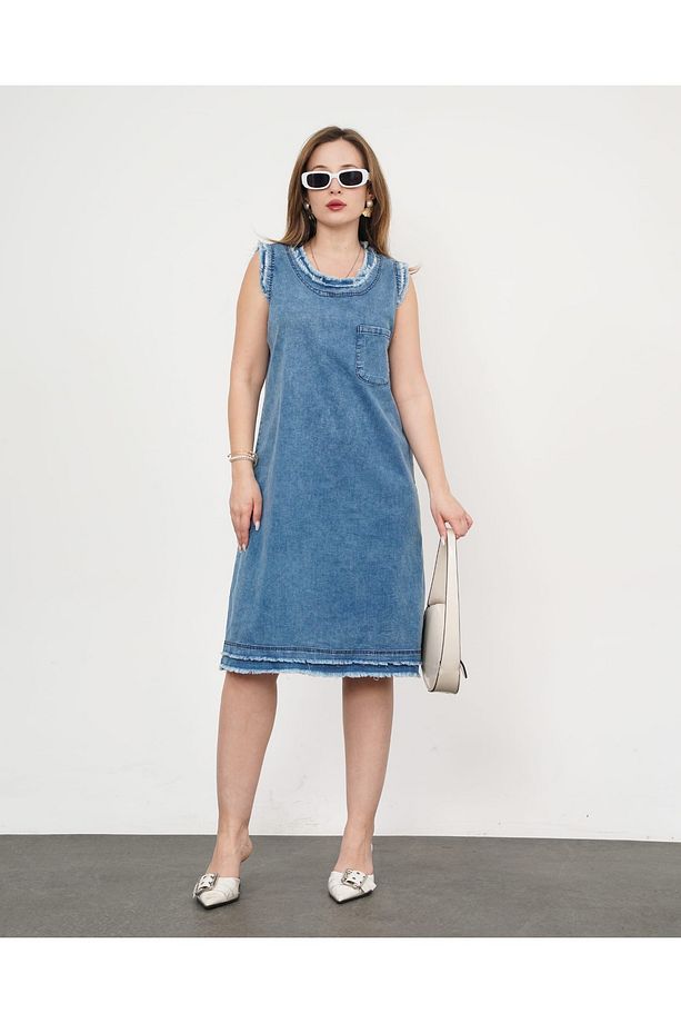 Elbise tunik sıfırkol - 2