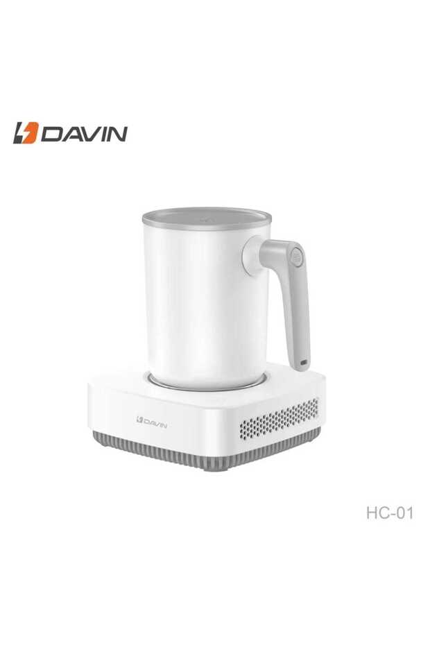 Smart heating and cooling mug for heating and cooling drinks with LED temperature display - 1