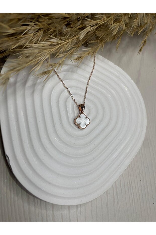 Van Cleef Gümüş Kolye - 1