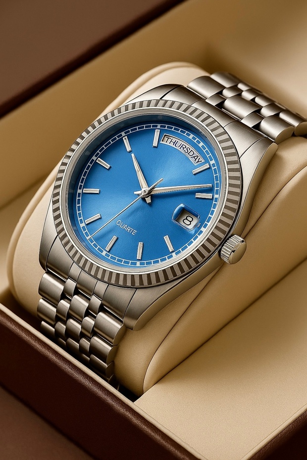 Çift Takvimli Erkek Kol Saati - 1