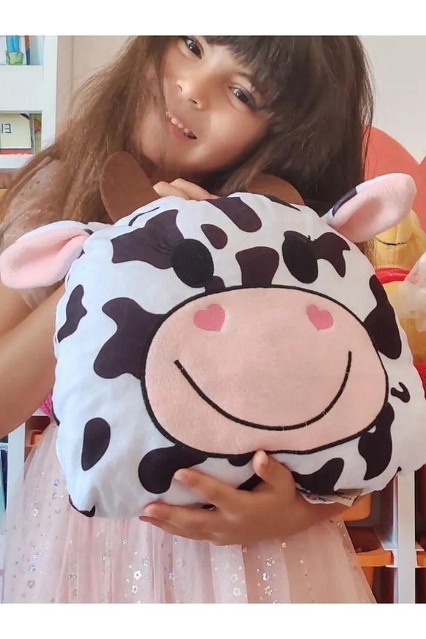 Peluş Yumuşak Oyuncak Ve Yastık - Sevimli Dostum Ve Uyku Arkadaşı Yıkanabilir - 1