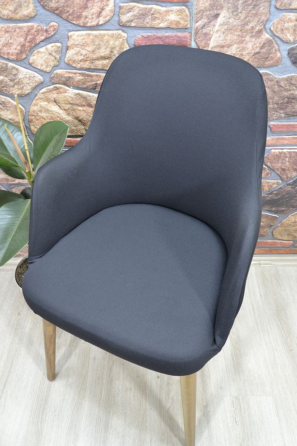 Büyük Kollu Sandalye Kılıfı Lakos Kumaş - 4