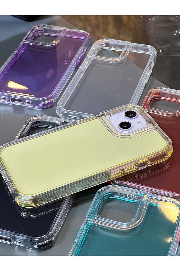 İphone X XS uyumlu Space Collection 2in1 PC+TPU Material Military Drop Tested Tank Color Case - 3