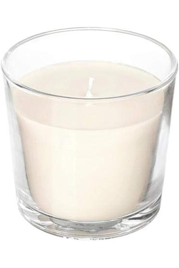 شمعة سينليج المعطرة في زجاج، فانيليا حلوة، طبيعية