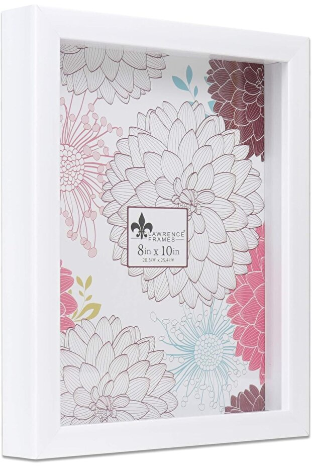 785280 Shadow Box Frame, 8x10, White