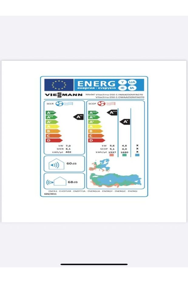 Vitoclima 050 Pro 12.000 Btu Inverter Split Klima R32 A Beyaz 2025(MONTAJ DAHİL) - 6