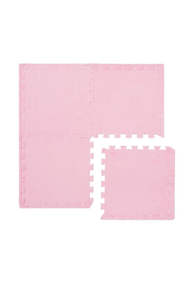 Puzzle Mat Pudra Pembe 30x30 Cm Bebek Çocuk Genç Odası Halısı - 7
