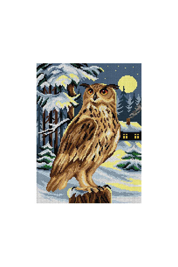 Printed Tapestry Owl 2977 30*40 cm