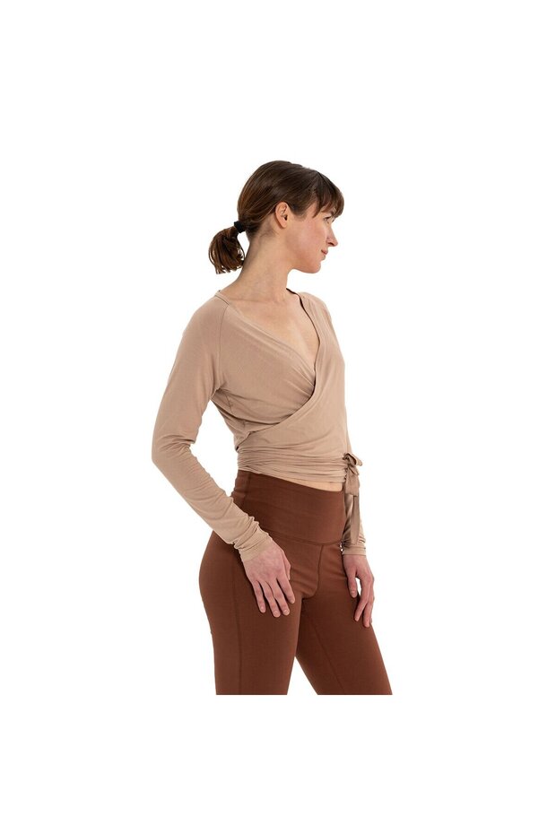 Anvelop Bağlamalı Modal Bluz - 6