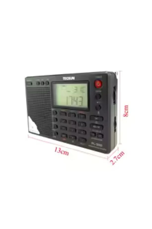 Radio Pl-380 Dsp Fm Am Stereo World Band Receiver,small Size Radio - 3