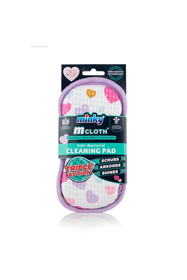 Minky Mcloth Anti-Bacterial Cleaning Pad