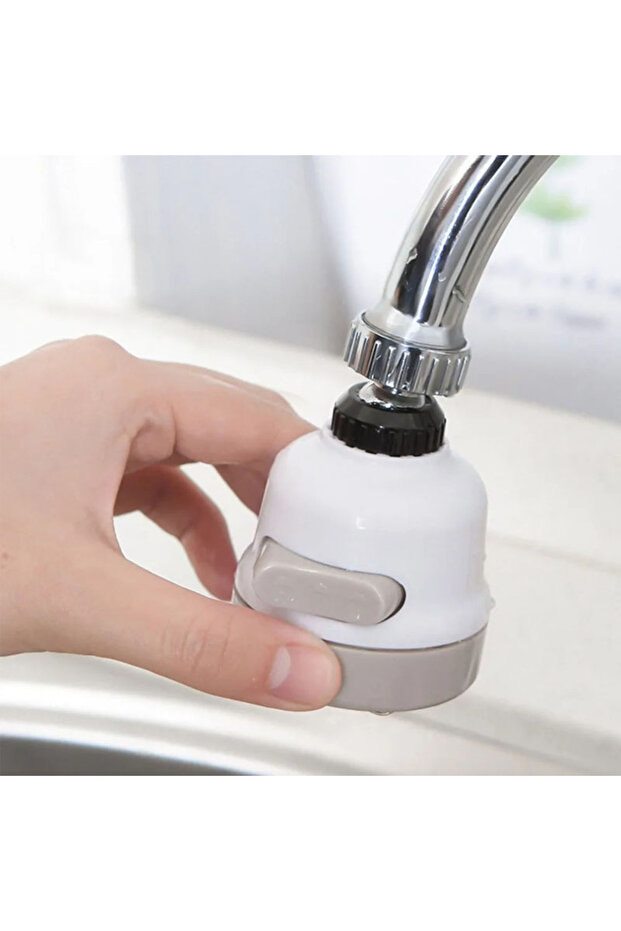 Faucet Head For Sink Mixer With 3 Functions, , 360 Degree Rotation - 2
