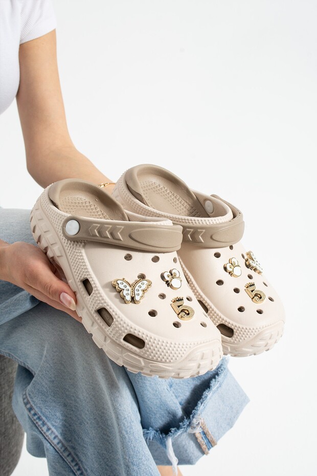 Modafrato Twn-960 Women's Slippers Beach Sea Pool Slippers Hospital Doctor Nurse Kitchen Garden Slippers