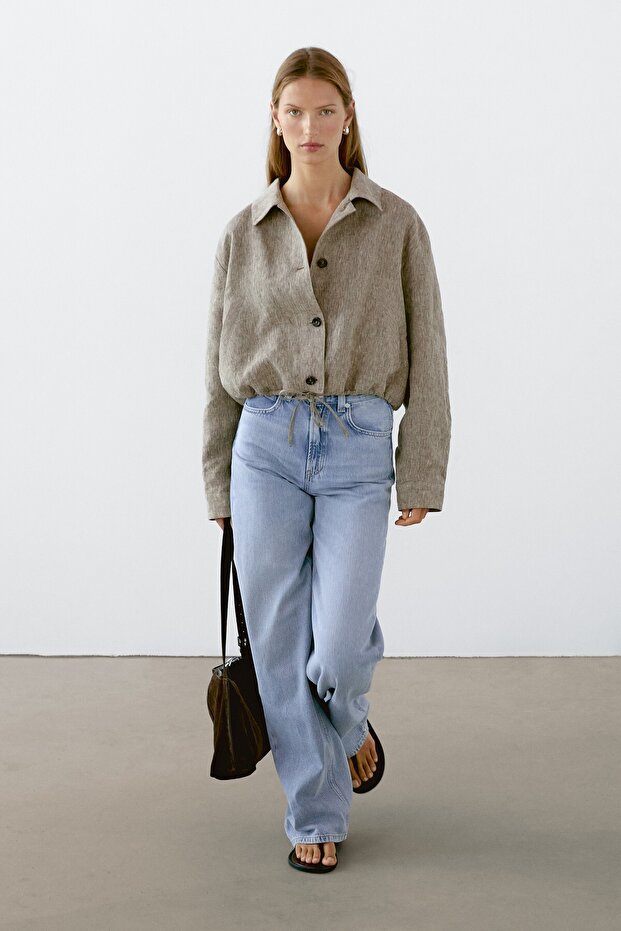 %100 keten bomber ceket - 2