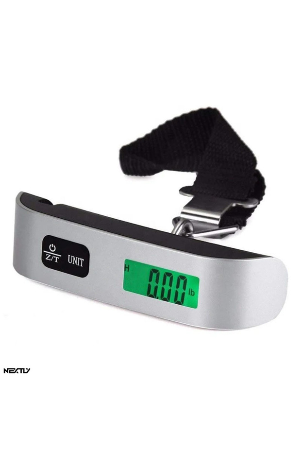 Digital Hand Luggage Scale, LCD Display, Temperature Sensor, Loud Function, Maximum - 7