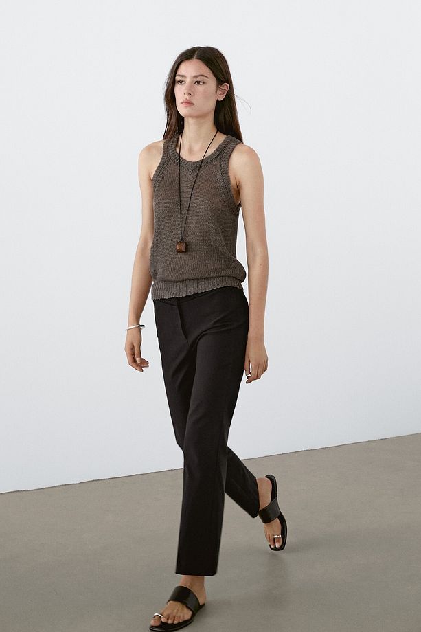 %100 keten triko top - 3