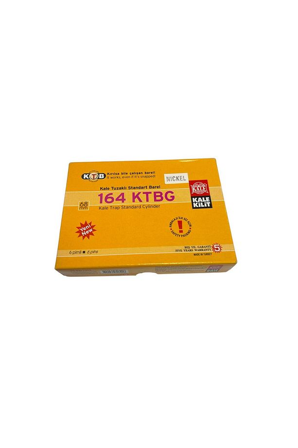 Kale 164/KTBG Bilyalı Tuzaklı Sistem Barel -Ahşap ve Çelik Kapı Göbeği - 68MM - 1