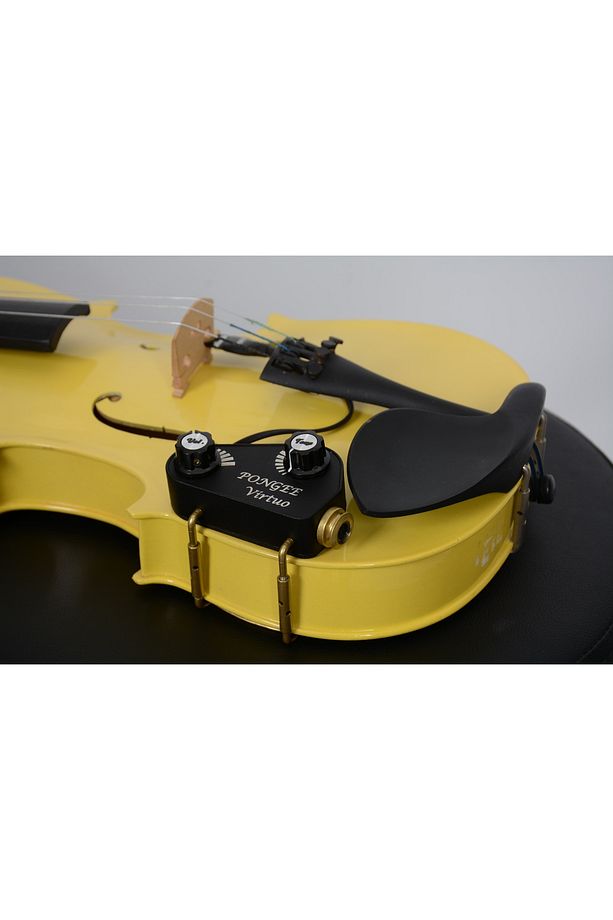 Virtuo Model Keman Mikrofon Seramik Piezo Manyetik, Volüm ve Ton Kontrollü,Doğal ses 6.35mm - 5