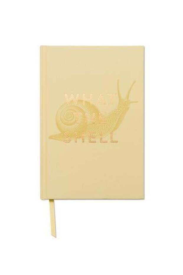 Vintage Sass Hardcover Journal - What the Shell Notebook