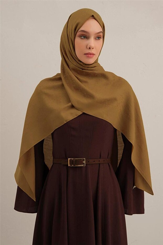 Damla Desen Bambu Cotton Şal 71 - 1