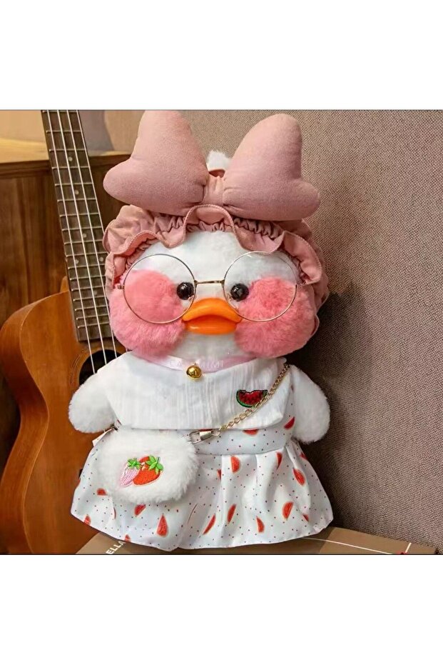 Kawaii Cartoon Lalafanfan 30cm Duck Plush Birthday Gift