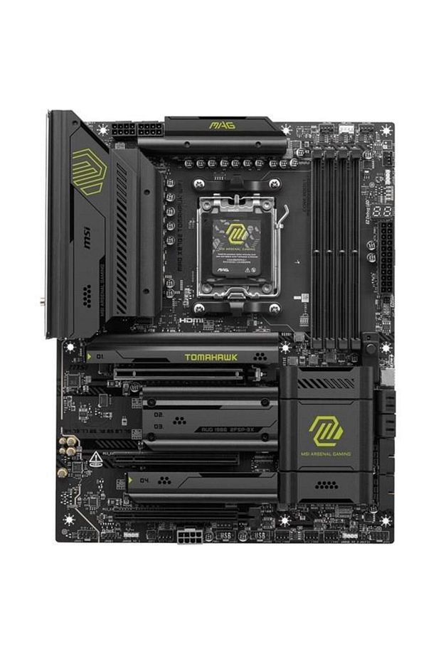 Mag X870e Tomahawk Wıfı-7 Ddr5 Hdmı-dp Pcıe 5.0 Am5 Atx - 2