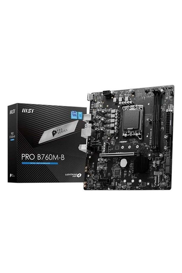 Pro B760m-b Ddr4 Hdmı Dp Pcıe 4.0 1700p Matx - 1