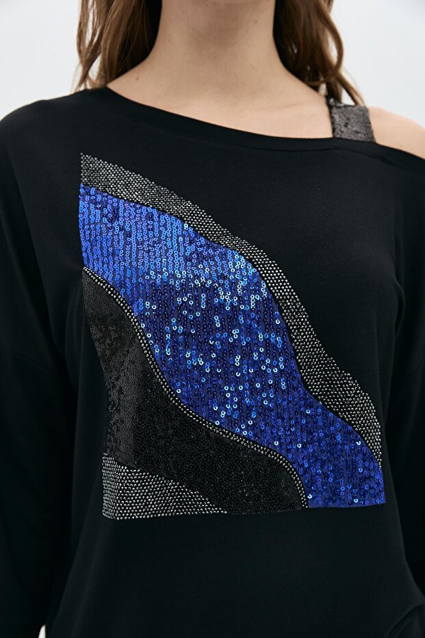 Μπλουζάκι Saks Transitional Wave Pattern Stone - 4