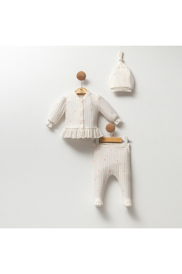 Ekru 3lü Takım - 1