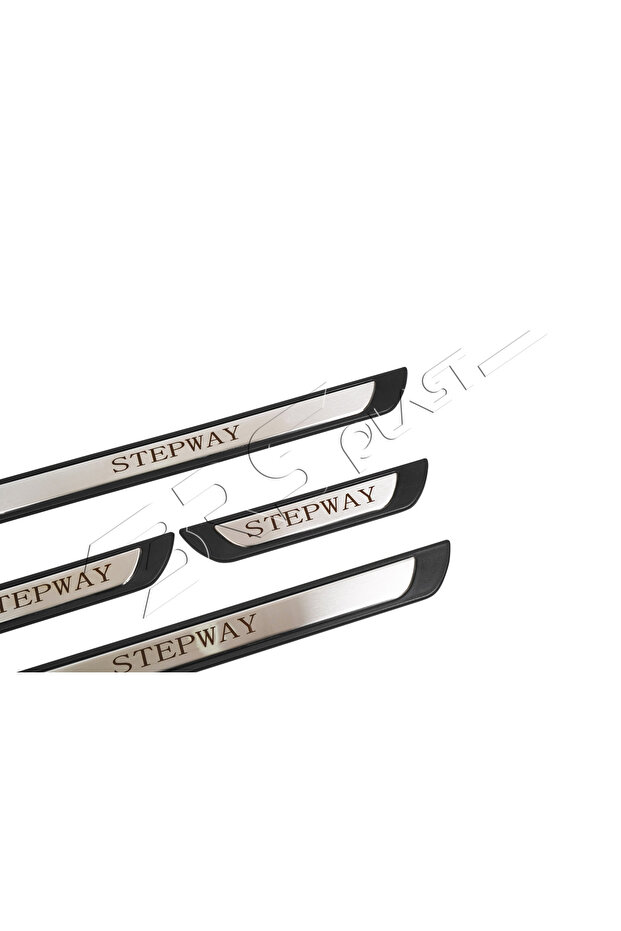 DACİA SANDERO STEPWAY  4 PRÇ. İÇ KAPI EŞİĞİ KROM ABS - 4