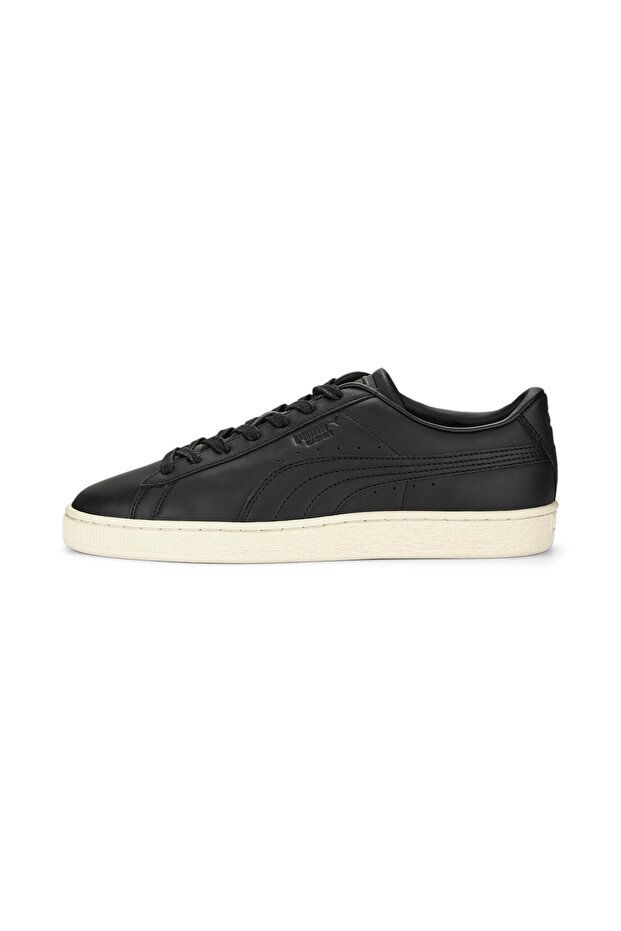 Mens Basket Classic 75Y Premium Sneakers - Black