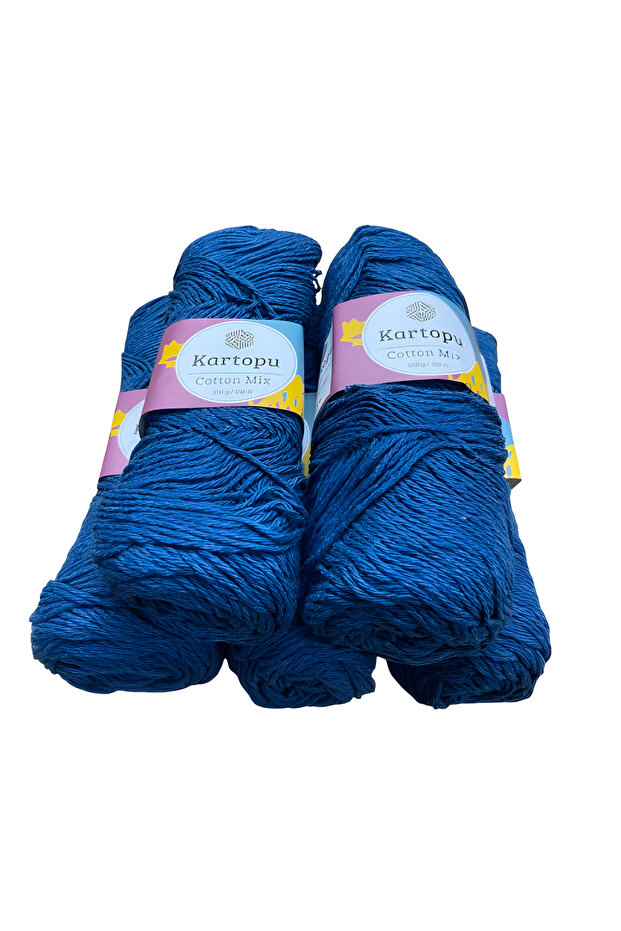 Cotton Mix Hand Knitting Rope Set of 5