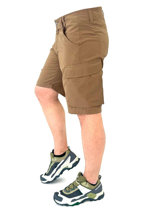 Ripstop Tactical Çok Cepli Kargo Şort - 4
