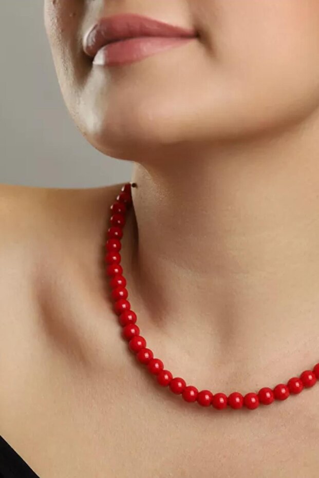 Taş Boncuk Kolye - 3