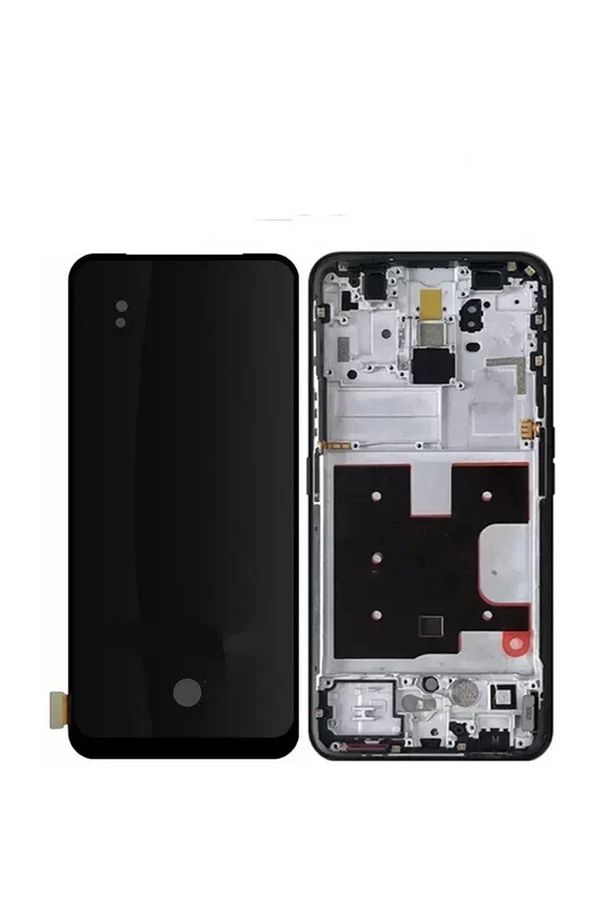 Reno 2z Uyumlu Çıtalı Oled Lcd Dokunmatik Ekran - 1
