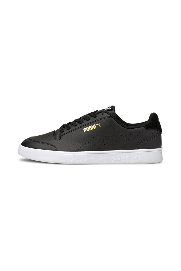 Unisex Shuffle Perforated Trainers Sneakers - Black