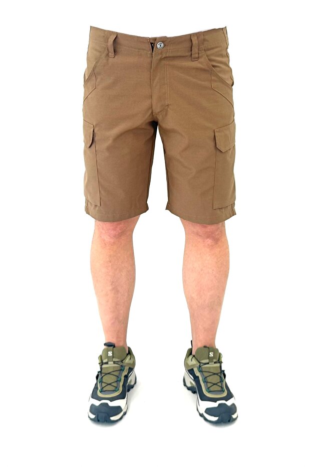 Ripstop Tactical Çok Cepli Kargo Şort - 1
