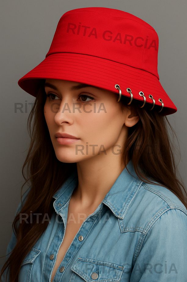 Piercingli Kova Bucket Şapka - 3