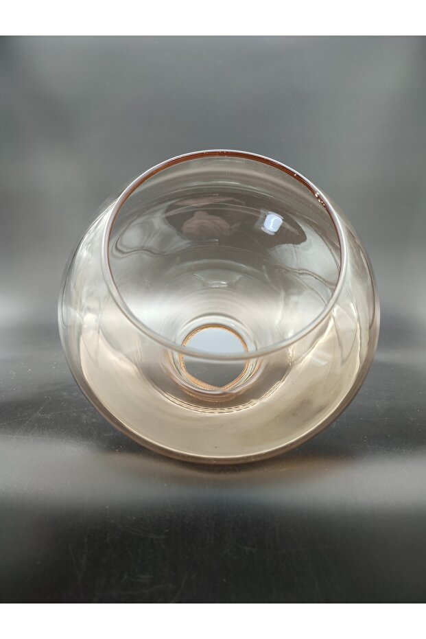 AVİZE CAMI.BAL RENKTE.(E.27)Normal ampule göre. - 6