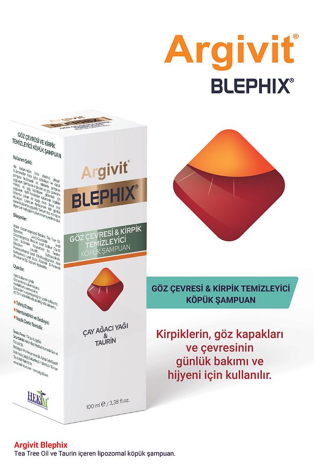 Blephix Göz Çevresi Ve Kirpik Temizleyici Köpük Şampuan 50 ml - 1
