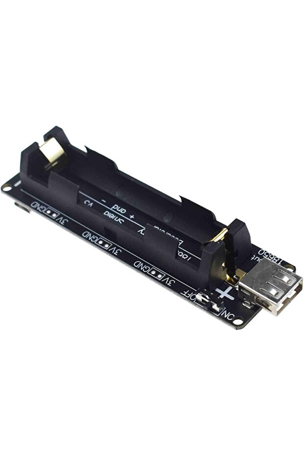 حامل Reland Sun 1/2/4 18650 Shield V9 وحدة 18650 لوحة توسيع Micro USB Type-C مع C