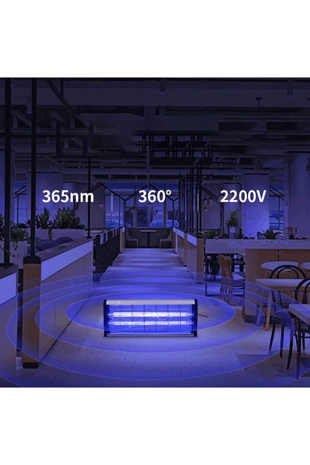 River World Sinekleri Öldüren Elektrikli UV Lamba - 3