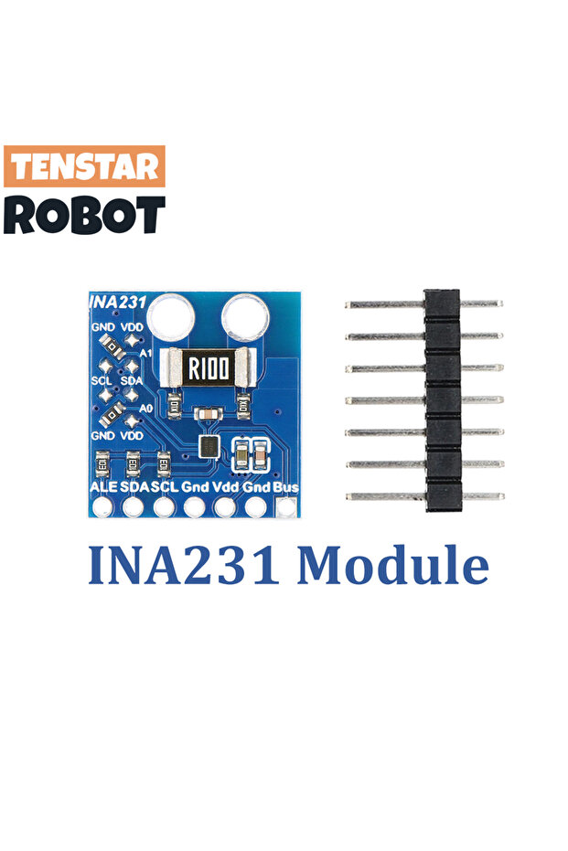 وحدة INA231 TENSTAR INA226 INA231 IIC واجهة I2C مستشعر مراقبة التيار/الطاقة ثنائي الاتجاه