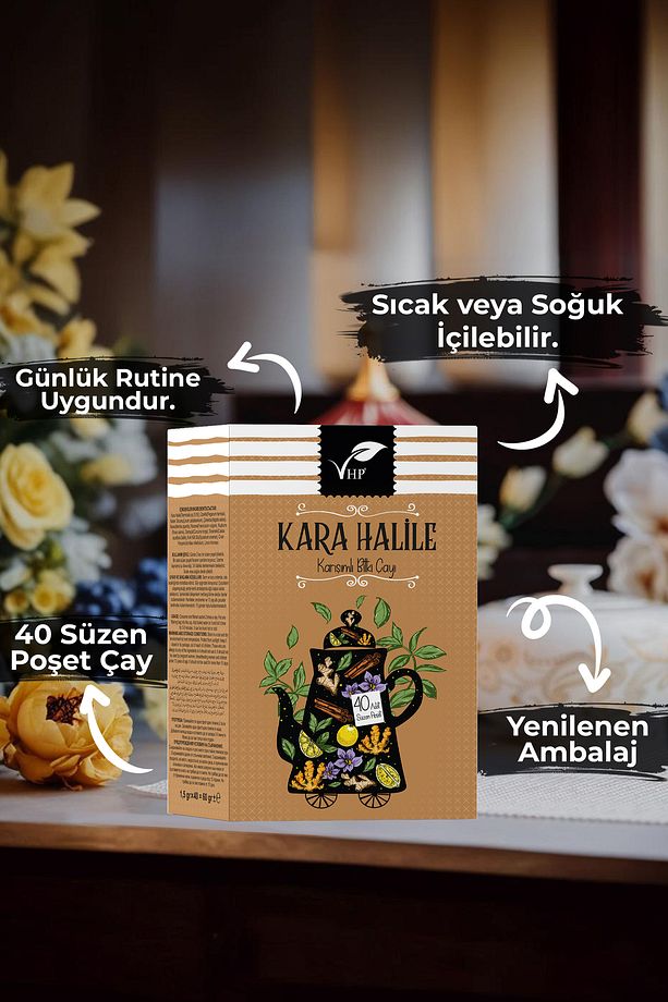 Kara Halileli Poşet Çay 40 Lı 60 gr - 3