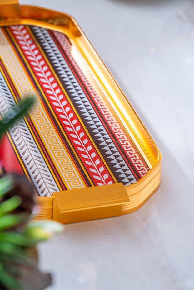 Venico Rectangular Glass Tray - 3