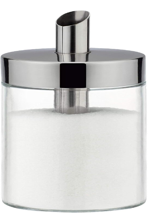 Club Sugar Dozer – 225ml Dispenser, Stainless Steel & Glass