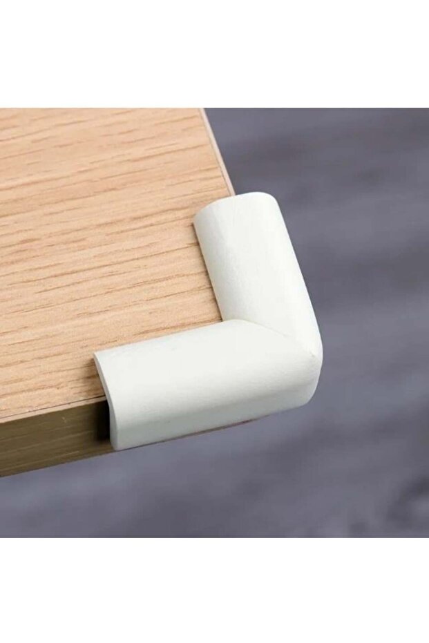 4 قطع من واقي الزوايا الأبيض من النوع Jumbo V - 3